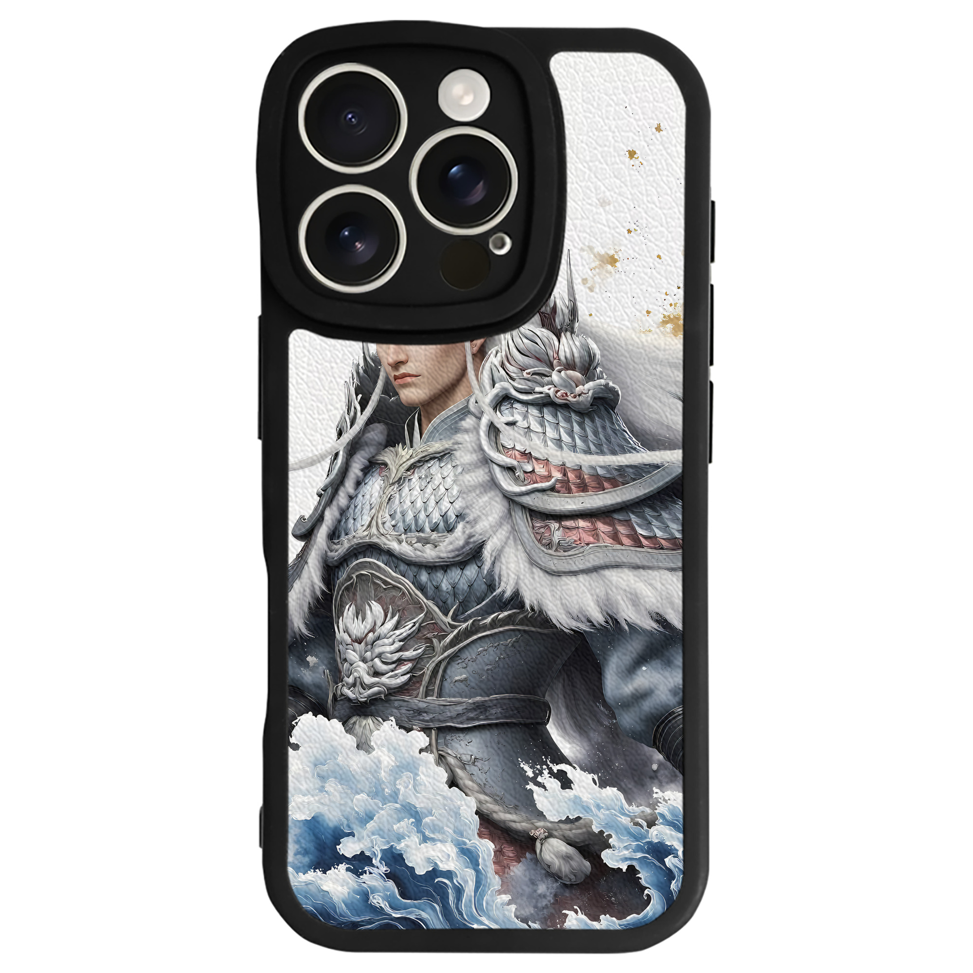 （画像用） Ne Zha 2 ナタ 魔童の大暴れ 【iPhone 16シリーズ対応】シリコンスマホケース（レザー調） 材質：シリコン
